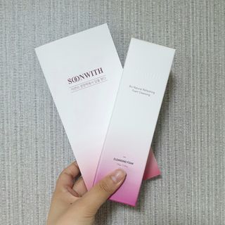 SOONWITH 바이오 내추럴 리프레싱 폼클렌징 — 5점을 준 리뷰어가 2021년 5월 올린 사용 사진