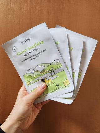 세뚜아(Cettua) 나우[세뚜아] 포레스트 수딩 마스크 Cettual Forest  Soothing Mask 4매 — 5점을 준 리뷰어가 2024년 3월 올린 사용 사진