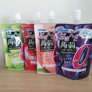 ORIHIRO 오리히로 곤약젤리 제로칼로리 130g 4종 4팩(맛별로 1팩씩) — 5점을 준 리뷰어가 2023년 1월 올린 사용 사진