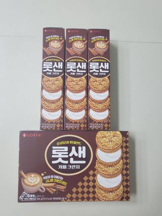롯데제과 롯샌 카페크런치 — 5점을 준 리뷰어가 2021년 10월 올린 사용 사진