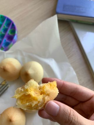 한성기업 베이크볼 치즈몽땅 300g x 2봉 — 5점을 준 리뷰어가 2021년 9월 올린 사용 사진