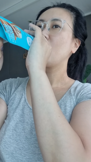 달달슬림쉐이크 프리 (릴스) 달달슬림 맛있는 단백질 쉐이크 파우치 다이어트 식사대용 프로틴 파우더 보충제 — 5점을 준 리뷰어가 2025년 8월 올린 사용 사진