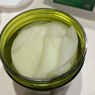 랑벨 랑바이오 블랙 시카 퀵 패드 100매 (3초 쿨링/3분 흡수, 블랙비 프로폴리스/시카 4종 함유, 대용량) — 5점을 준 리뷰어가 2022년 5월 올린 사용 사진