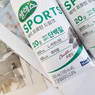 셀렉스스포츠 셀렉스 스포츠 웨이 프로틴 초콜릿 _ 330ml x 12팩 — 5점을 준 리뷰어가 2021년 3월 올린 사용 사진