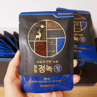 광동생활건강 [광동] 바르게 만든 녹용, 광동정녹청 30포. — 5점을 준 리뷰어가 2022년 6월 올린 사용 사진