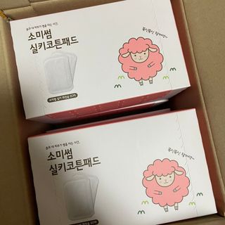 소미썸 실키 화장솜 — 5점을 준 리뷰어가 2022년 4월 올린 사용 사진