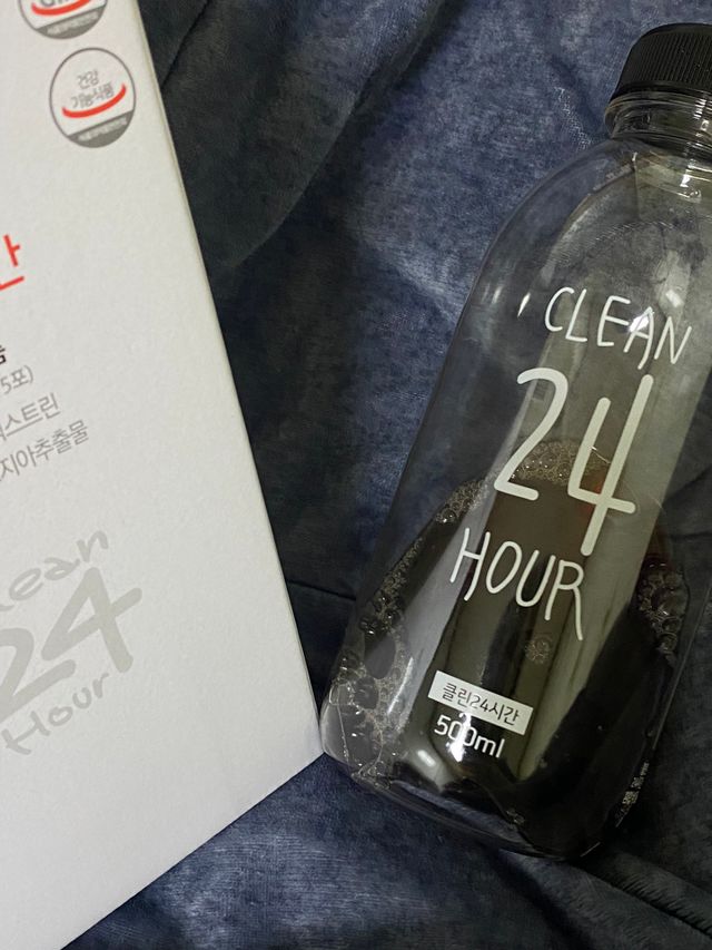 클린24시간 1BOX(5포) + 전용보틀(500ml) 리뷰 사진