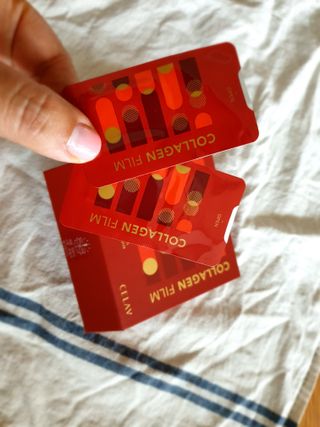 프리마인 귀족의 콜라겐, 92배 흡수율. 럭셔리 프리미엄 셀라브 콜라겐필름 30매 — 5점을 준 리뷰어가 2022년 7월 올린 사용 사진