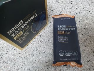 서울약사신협_프리미엄포스트바이오틱스골드_5g x 50포 — 5점을 준 리뷰어가 2021년 4월 올린 사용 사진