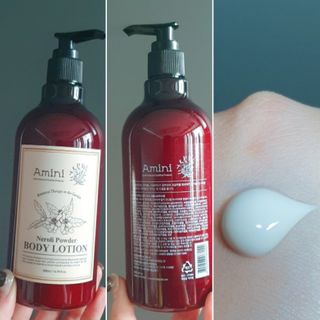 아미니 플라워테라피 바디로션  500ml 시리즈 — 5점을 준 리뷰어가 2021년 1월 올린 사용 사진