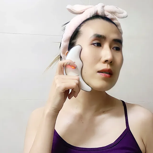 [이너글로] 괄사 갈바닉 피부관리기 문바닉 리뷰 사진