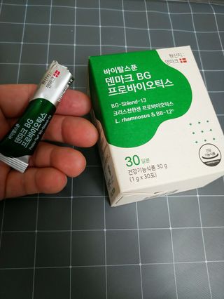 바이탈스푼덴마크BG프로바이오틱스 — 5점을 준 리뷰어가 2021년 6월 올린 사용 사진