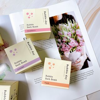 버블데이 배쓰밤 거품입욕제 버블바 6종 — 5점을 준 리뷰어가 2021년 8월 올린 사용 사진