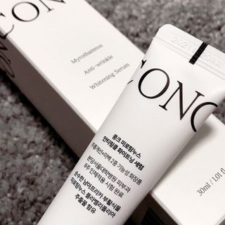 CONC 콩크 미로탐누스 안티링클 화이트닝 세럼 — 5점을 준 리뷰어가 2021년 1월 올린 사용 사진