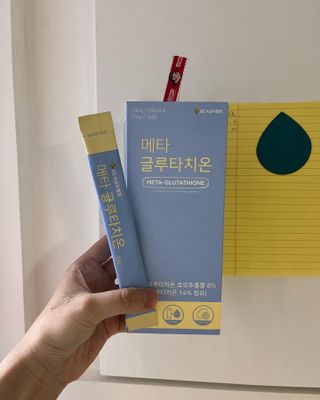 메타웰빙 GC녹십자웰빙 메타 글루타치온 — 4점을 준 리뷰어가 2022년 10월 올린 사용 사진
