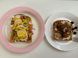 롯데제과 Vbread 포카치아식빵1개 + 미니식빵 1개 + 머핀 2개 세트 — 5점을 준 리뷰어가 2021년 9월 올린 사용 사진