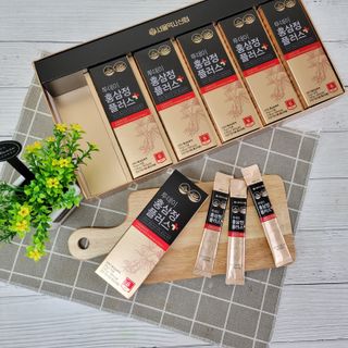 서울약사신협_투데이홍삼정플러스스틱_10g x 60포 — 5점을 준 리뷰어가 2021년 8월 올린 사용 사진