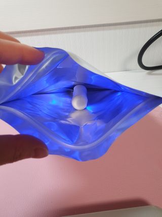 lumion Vitok 휴대용 살균캡슐 — 5점을 준 리뷰어가 2021년 1월 올린 사용 사진