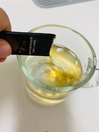 프리마인 자체 기업부설 연구소에서 찾아낸 건강한 수면의 비밀.  슬립토 플러스 30포 — 5점을 준 리뷰어가 2021년 9월 올린 사용 사진