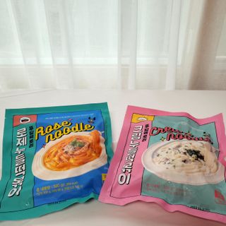 [푸딩팩토리] 로제누들떡볶이 500g / 까르보나라크림누들떡볶이 500g — 5점을 준 리뷰어가 2022년 8월 올린 사용 사진