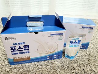 자연에온 마시는 프로틴 고함량 균형단백질 음료 포스틴 125ml 10개입 1BOX — 5점을 준 리뷰어가 2021년 5월 올린 사용 사진