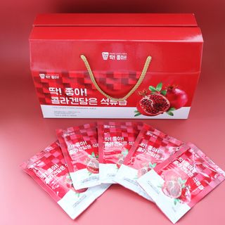 미쁨생활건강 콜라겐 담은 석류즙 70ml x 30포 — 4.5점을 준 리뷰어가 2021년 9월 올린 사용 사진