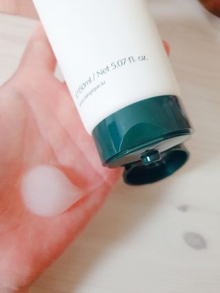 라로지크 X3 리페어 퍼퓸 헤어팩 150mℓ — 5점을 준 리뷰어가 2021년 12월 올린 사용 사진