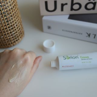 건선/아토/습진/민감성 피부 천연보습진정크림 소리온 크림 & 센시티브 크림 50g — 5점을 준 리뷰어가 2022년 1월 올린 사용 사진