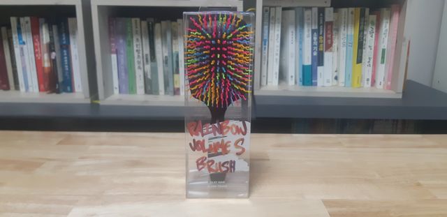 아이캔디 레인보우 볼륨S 패들 브러쉬 리뷰 사진