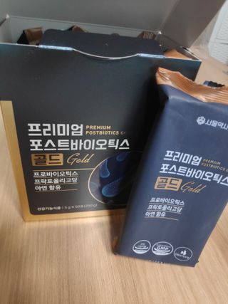 서울약사신협_프리미엄포스트바이오틱스골드_5g x 50포 — 5점을 준 리뷰어가 2021년 3월 올린 사용 사진