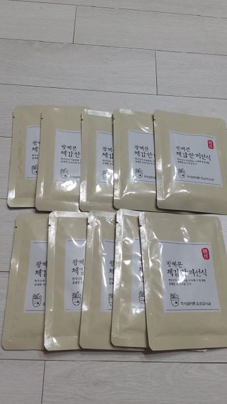 보의당 왕혜문 체감한끼선식 — 5점을 준 리뷰어가 2021년 11월 올린 사용 사진