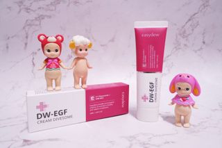 이지듀 DW-EGF 크림 다이브좀_콜라겐이 쏙쏙, 탄력피부로 다이빙 — 5점을 준 리뷰어가 2021년 2월 올린 사용 사진