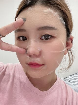 리더스코스메틱 리더스 아임피토 마스크 6종 — 5점을 준 리뷰어가 2022년 1월 올린 사용 사진