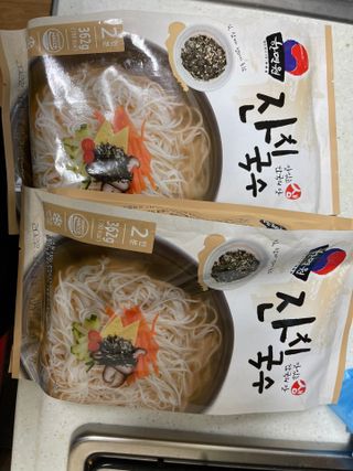 [한면원] 잔치국수 2인분 — 5점을 준 리뷰어가 2022년 7월 올린 사용 사진