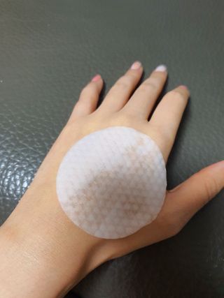 키노닉스 양배추 카밍 진정 토너패드 — 5점을 준 리뷰어가 2021년 9월 올린 사용 사진