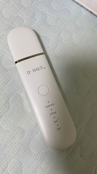 디하우트 랩 4 in 1 갈바닉 아쿠아 워터 필링기 스킨스크러버 — 5점을 준 리뷰어가 2021년 11월 올린 사용 사진