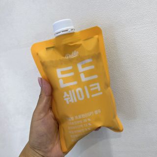 [덜다] 든든 식물성 단백질 쉐이크 40g X 7입 (곡물/딸기) — 3.5점을 준 리뷰어가 2023년 8월 올린 사용 사진