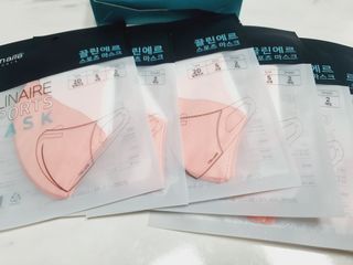 끌린에르 스포츠 귀편한 새부리형 마스크 (뉴컬러포함) — 5점을 준 리뷰어가 2022년 5월 올린 사용 사진