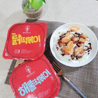 한성기업 무볼레 닭떡볶이+해물떡볶이 2종 세트 — 5점을 준 리뷰어가 2021년 10월 올린 사용 사진