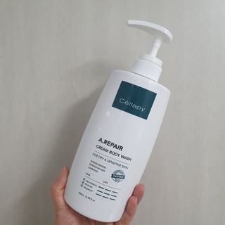 셀라피 에이리페어 크림 바디 워시 2세대 500ml — 5점을 준 리뷰어가 2021년 1월 올린 사용 사진