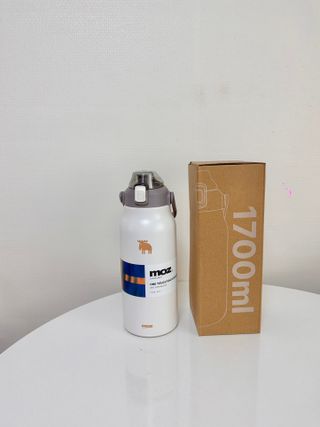 모즈스웨덴 MOZ 스웨덴 316 스텐 대용량 원터치 손잡이 보냉보온병 — 5점을 준 리뷰어가 2023년 8월 올린 사용 사진