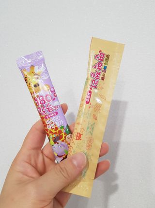 다나음 180도 칼슘젤리+아연면역젤리 — 5점을 준 리뷰어가 2021년 12월 올린 사용 사진