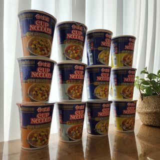 NISSIN 닛신 컵누들  4종 - 씨푸드오리지날, 씨푸드 스파이시, 씨푸드 커리, 씨푸드 XO소스 — 5점을 준 리뷰어가 2022년 3월 올린 사용 사진