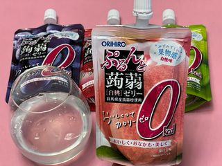 ORIHIRO 오리히로 곤약젤리 제로칼로리 130g 4종 4팩(맛별로 1팩씩) — 5점을 준 리뷰어가 2022년 12월 올린 사용 사진