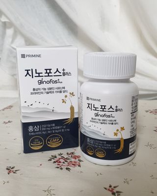 프리마인 홍삼의 강력한 에너지, 이제는 흡수율을 높인 최첨단 캡슐로 간편하게 초고속 충전하세요. — 5점을 준 리뷰어가 2022년 3월 올린 사용 사진