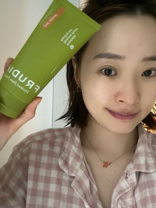 [후르디아] 아보카도 비건 약산성 효소필링젤 — 5점을 준 리뷰어가 2024년 4월 올린 사용 사진