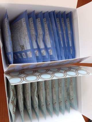 (주)쟈뎅 쟈뎅 클래스 핸드 드립 커피 10P 2종_디카페인 1종+랜덤 플레이버 1종 — 5점을 준 리뷰어가 2021년 4월 올린 사용 사진