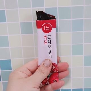 함초록 Rg+ 석류콜라겐젤리 — 5점을 준 리뷰어가 2021년 3월 올린 사용 사진