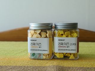 페페로니 진짜 프리바이오틱스 치즈+치즈고구마 180g+180g — 5점을 준 리뷰어가 2021년 7월 올린 사용 사진