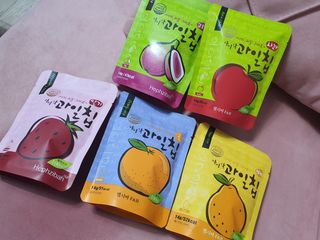 아비삭과일칩 5종 /딸기,사과,배,귤,무화과 5종 — 5점을 준 리뷰어가 2021년 4월 올린 사용 사진